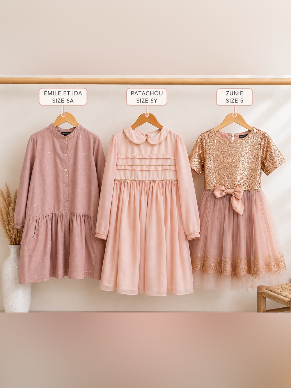 Designer Girls Dress Bundle – Émile et Ida, Patachou & Zunie 💕 Sizes 5–6